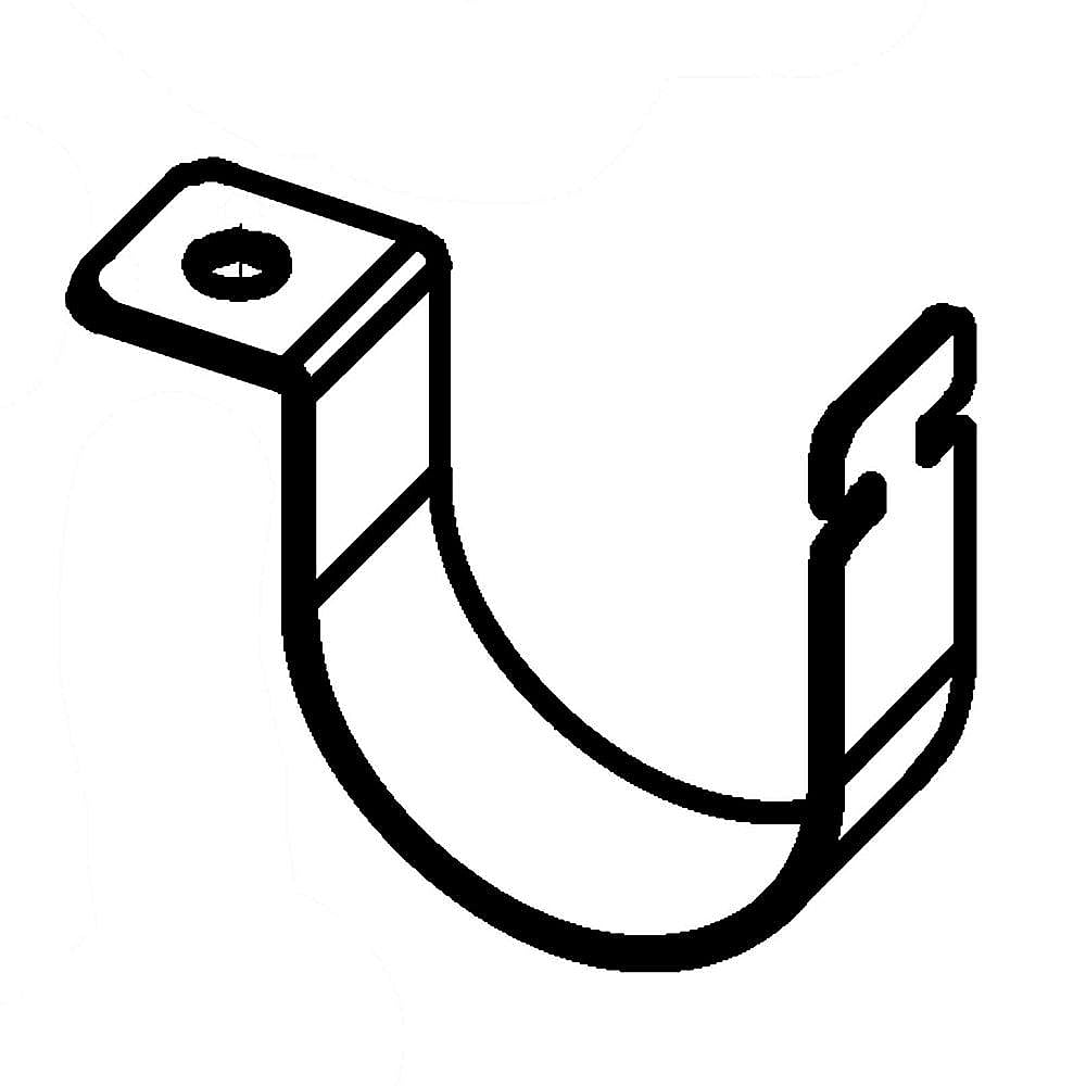 Kenmore Part #5304515833, Clamp | 3.25 x 2.00 x 0.50