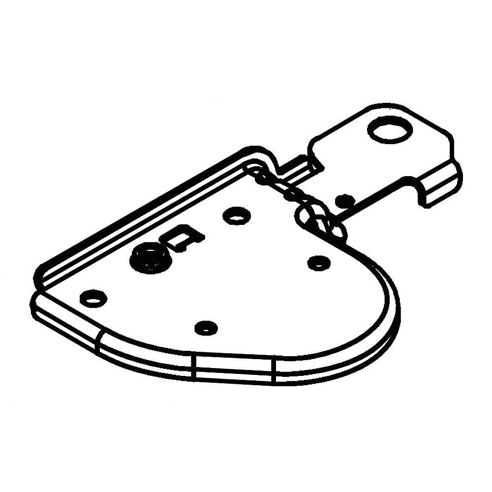 Kenmore Part #5304515843, Bracket | 7.40 x 4.90 x 1.15
