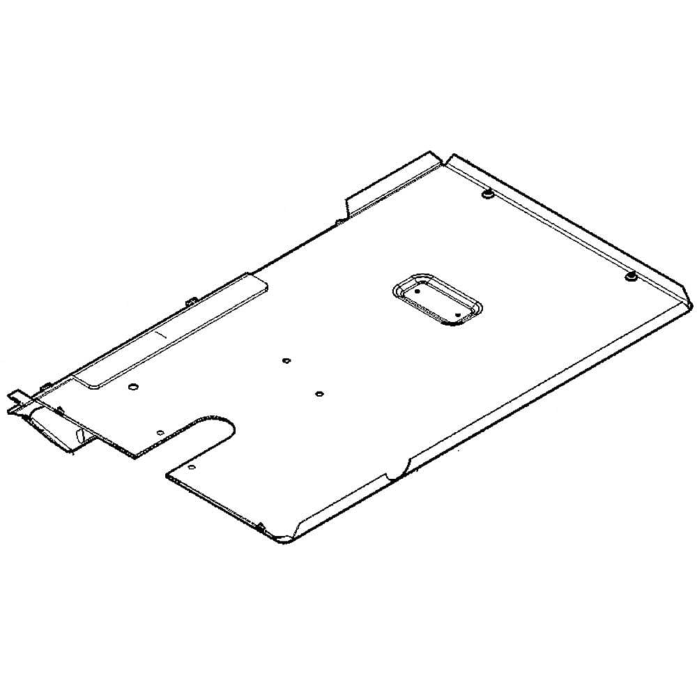 Photo of Part #5304517321, Baffle, assembly , w/felt Seal from Repair Parts Direct