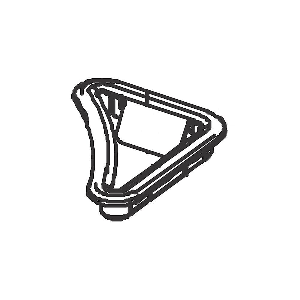 Frigidaire Part #5304518640, Cover, dispenser , fabric Softener | 6.00 x 2.95 x 0.95