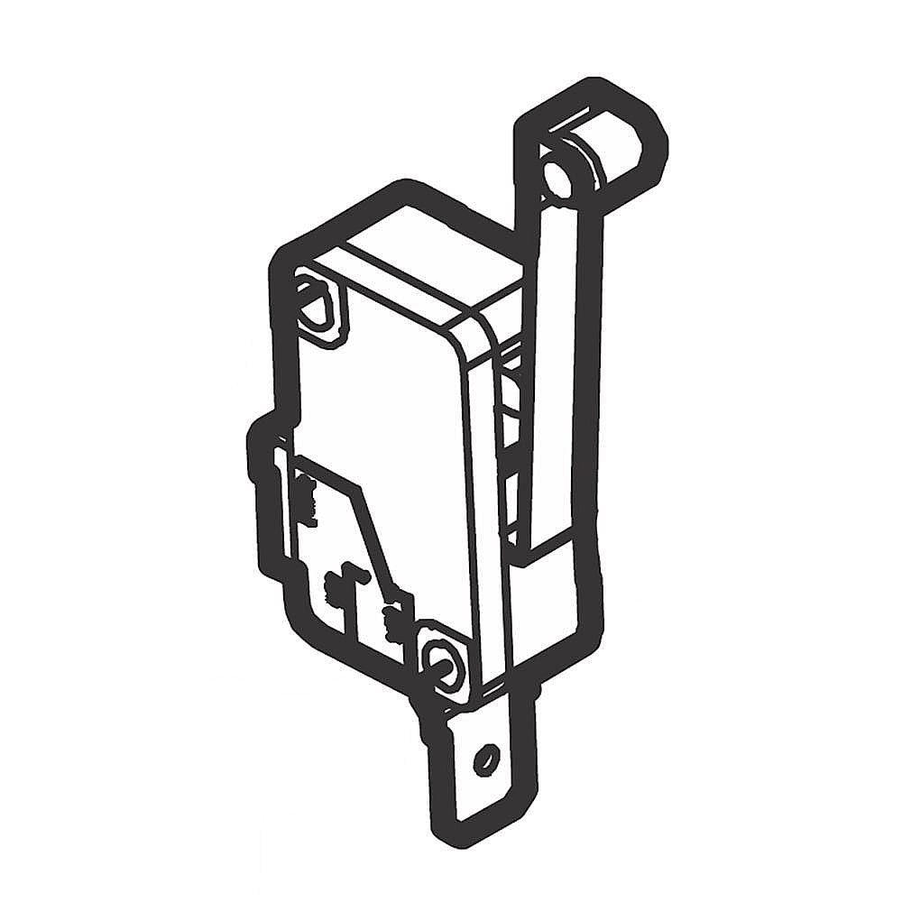 Part #5304521496, Limit Switch, dryer Belt / 4.35 x 3.20 x 0.45