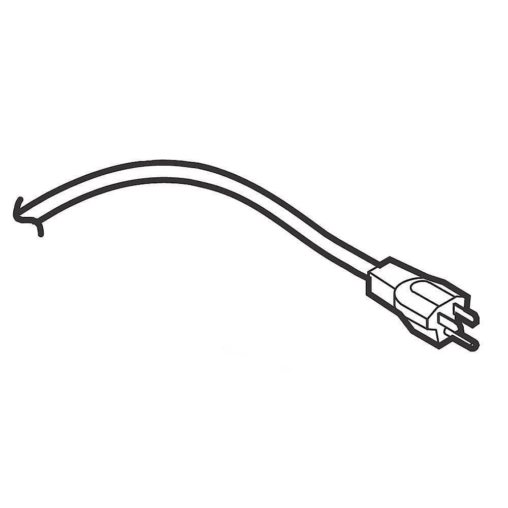 Part #5304522525, Washer Power Cord / 12.20 x 10.75 x 1.55