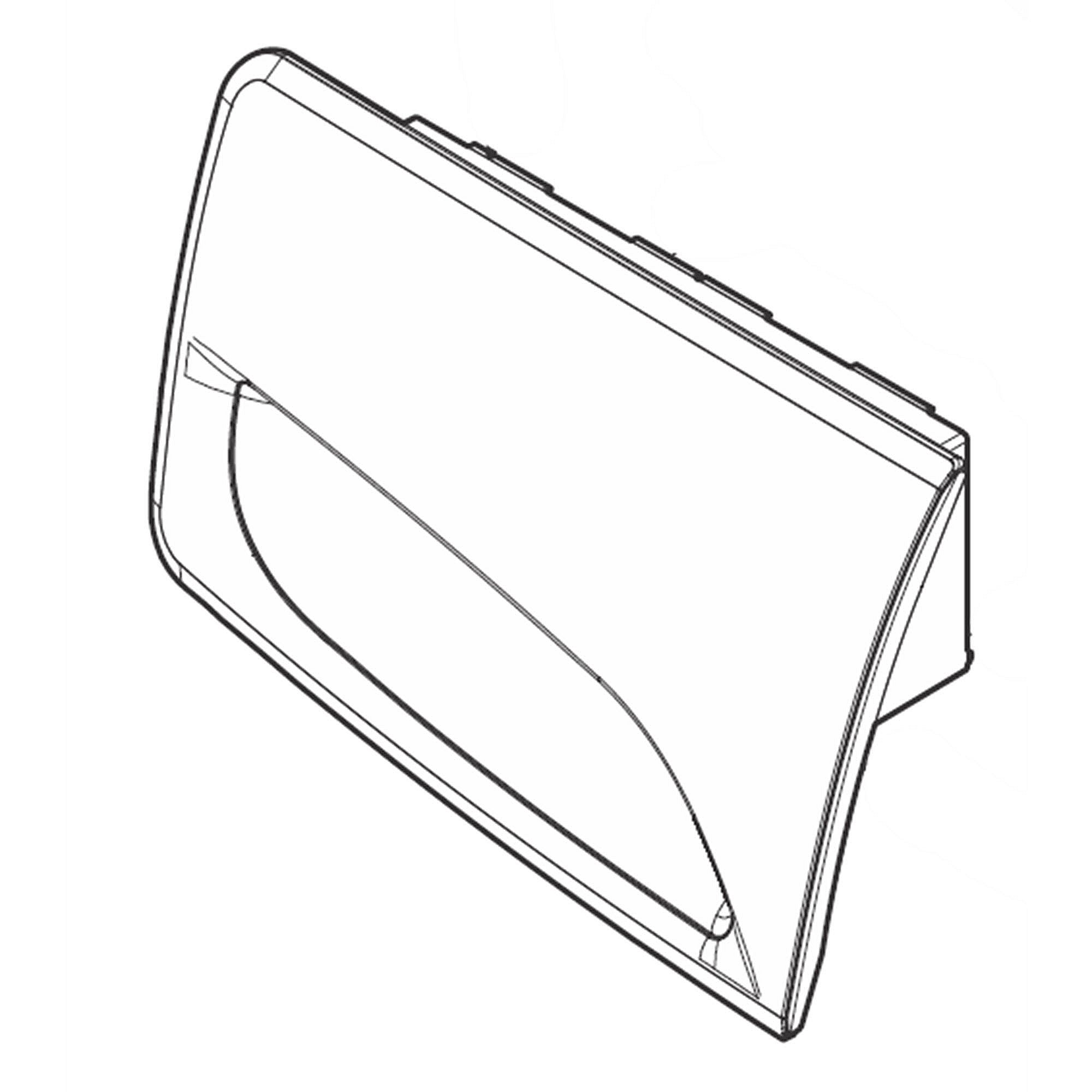 Part #5304529889, Washer Dispenser Drawer Handle