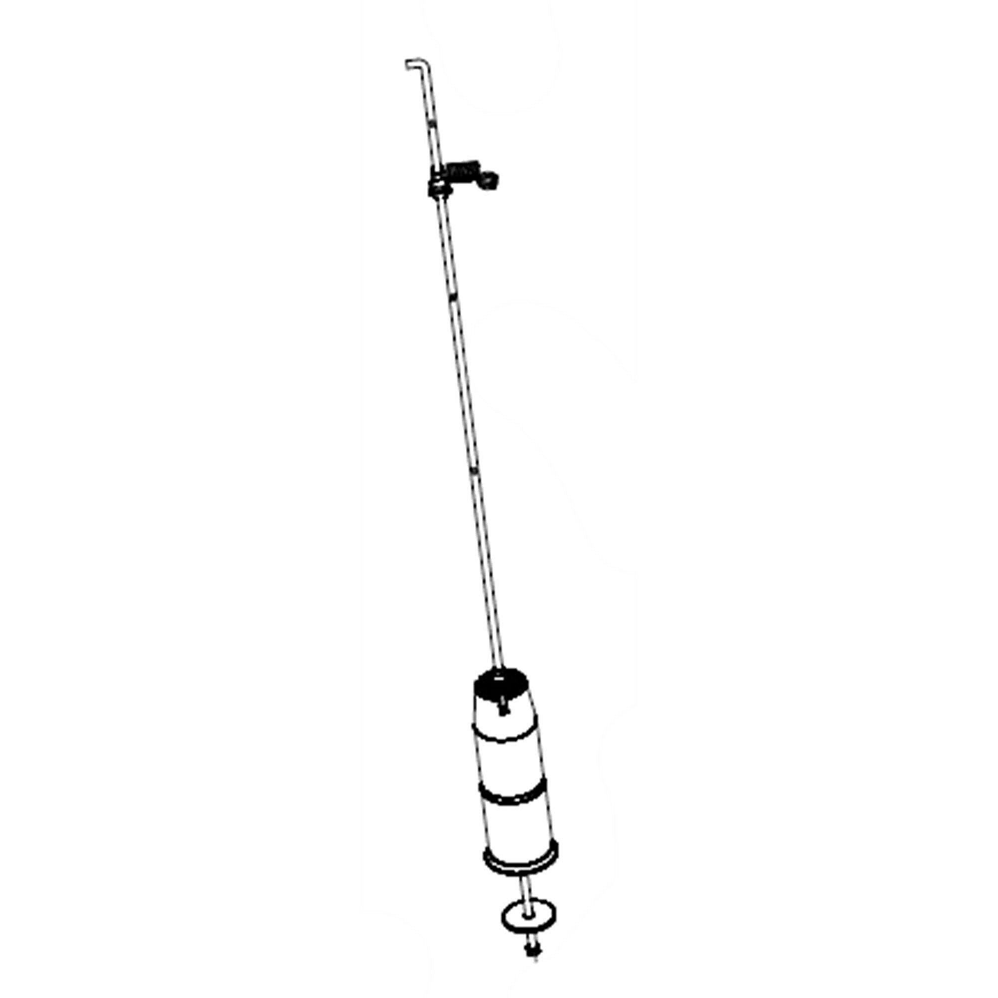 Part #5304536278, Laundry Center Washer Suspension Rod, Front (Replaces 5304515729)