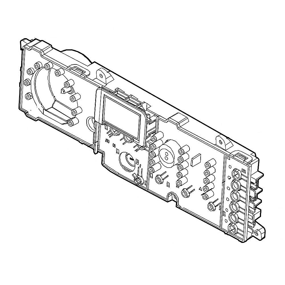Photo of Part #809020007, Washer Electronic Control Board | 15.00 x 6.80 x 6.35 from Repair Parts Direct