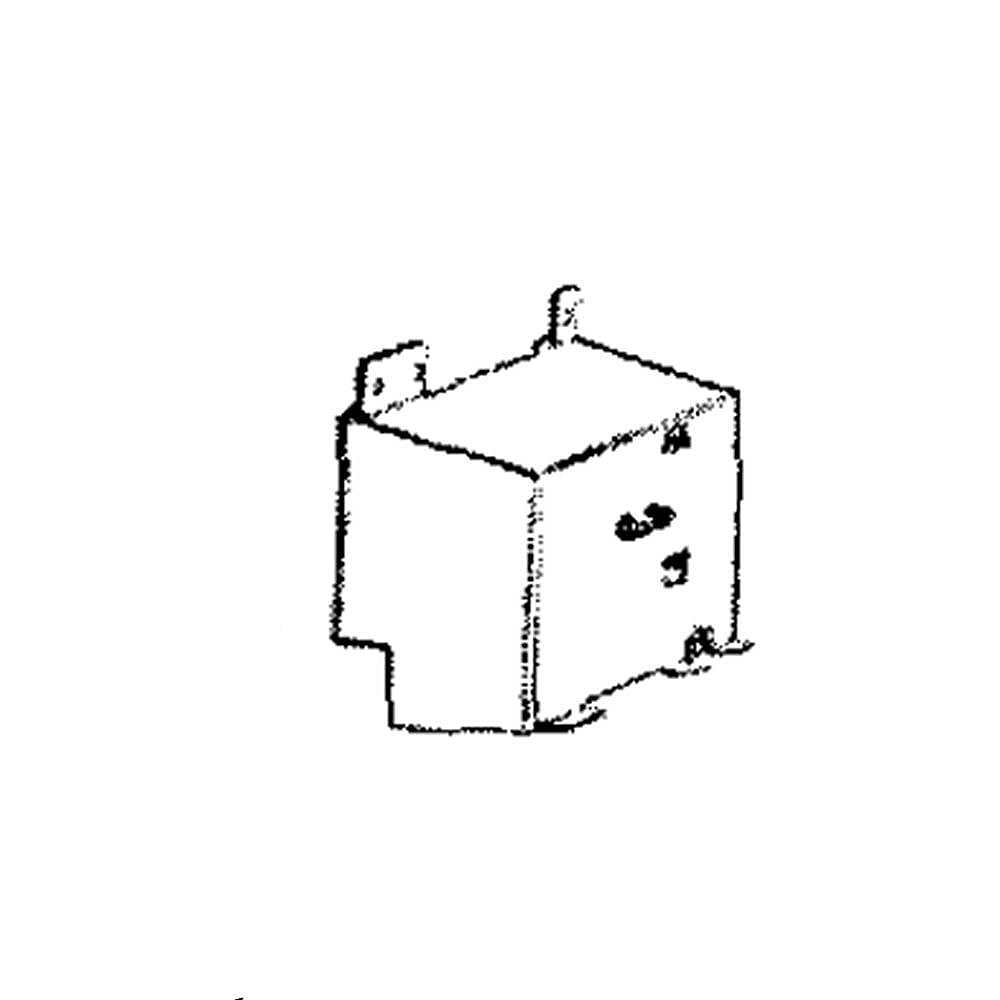 Part #395641, Fisher & Paykel Housing / 3.00 x 1.00 x 1.00