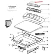 Fisher & Paykel Panel for Fisher & Paykel DG62T27DW1-96127A - Part 395736