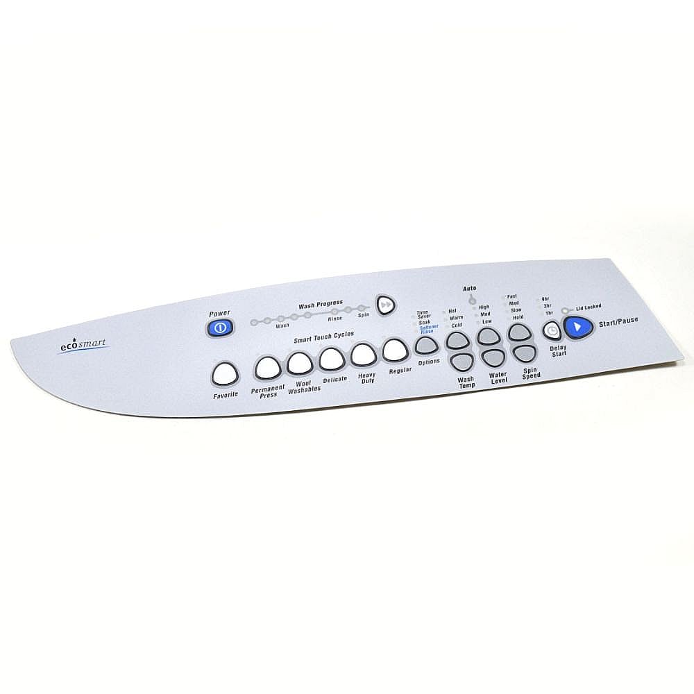 Part #420807, Fisher & Paykel Washer Control Panel (Replaces 420068) / 19.00 x 3.90 x 0.30