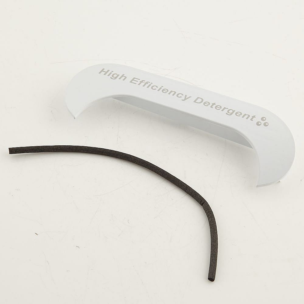 Part #421047, Fisher & Paykel Washer Detergent Dispenser Bezel / 9.50 x 3.50 x 2.31