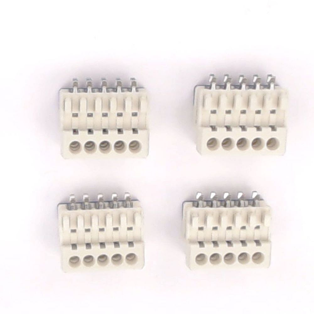 Part #421049P, Fisher & Paykel Washer Wire Harness Connector, 4-Pack / 1.25 x 1.00 x 0.05