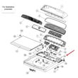 Fisher & Paykel Gasket Console Foam 5mm for Fisher & Paykel WA4127G1-96212-A - Part 424369