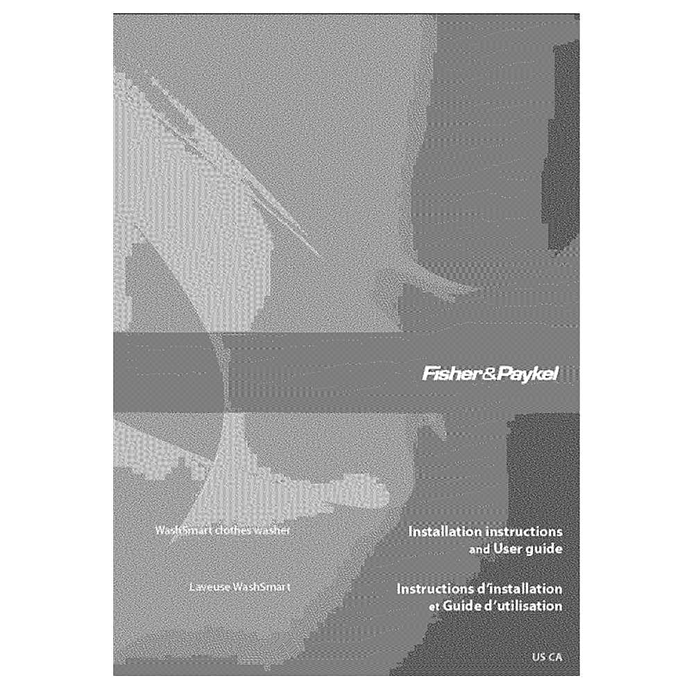 Part #424628, Fisher & Paykel Owners Manual