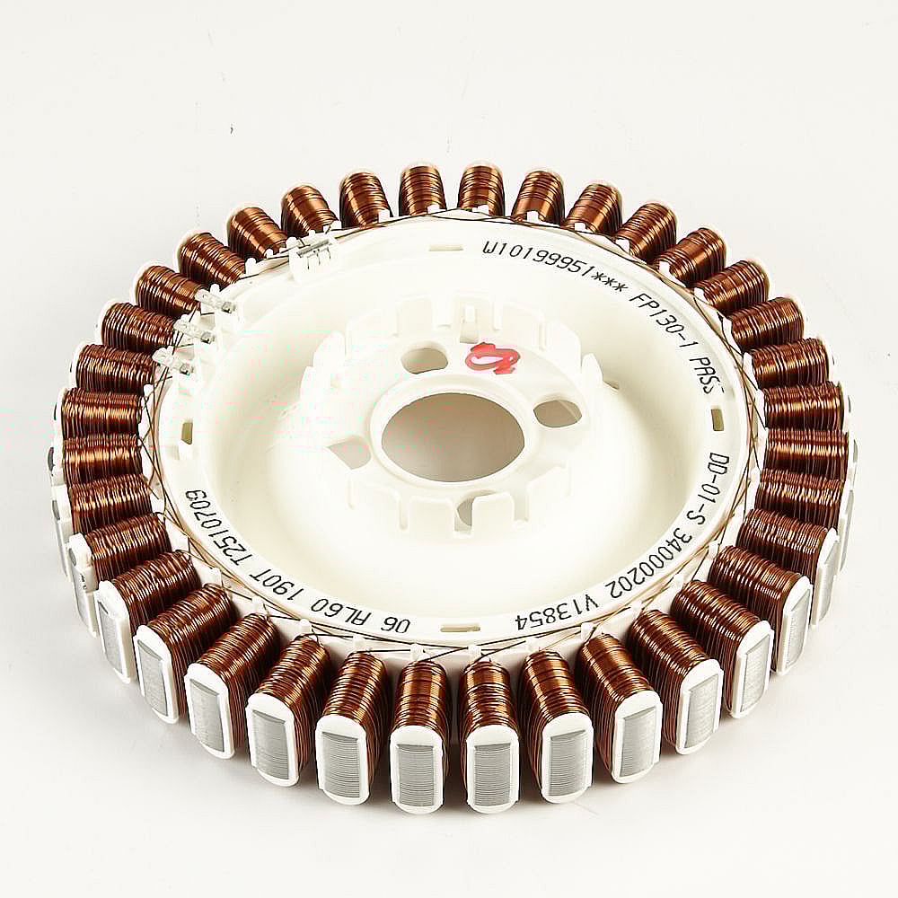 Part #438516P, Fisher & Paykel Washer Motor Stator