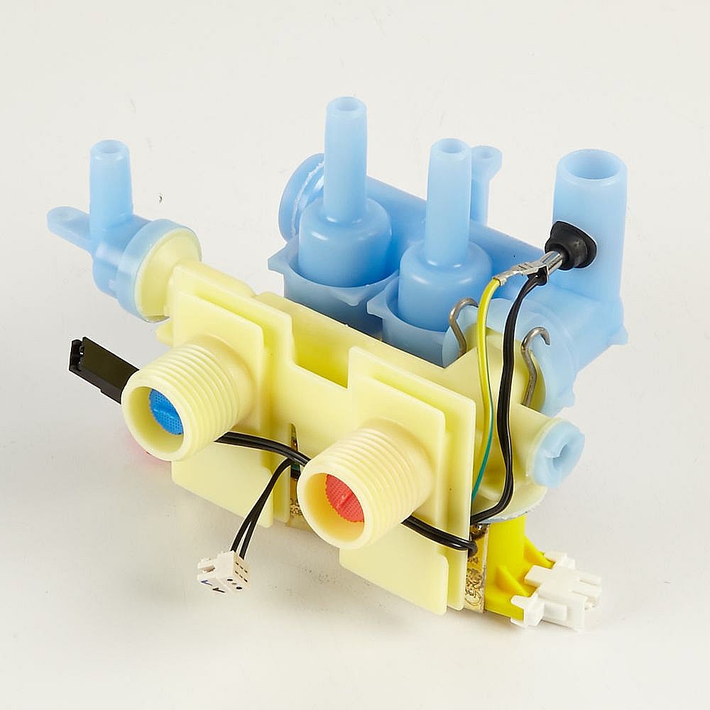 Photo of Washer Water Inlet Valve with Thermistor from Repair Parts Direct