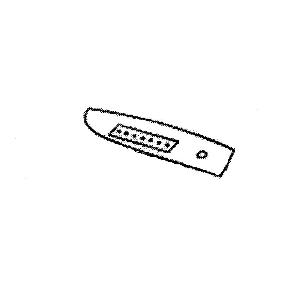 Part #we19M1652, Fisher & Paykel Decal