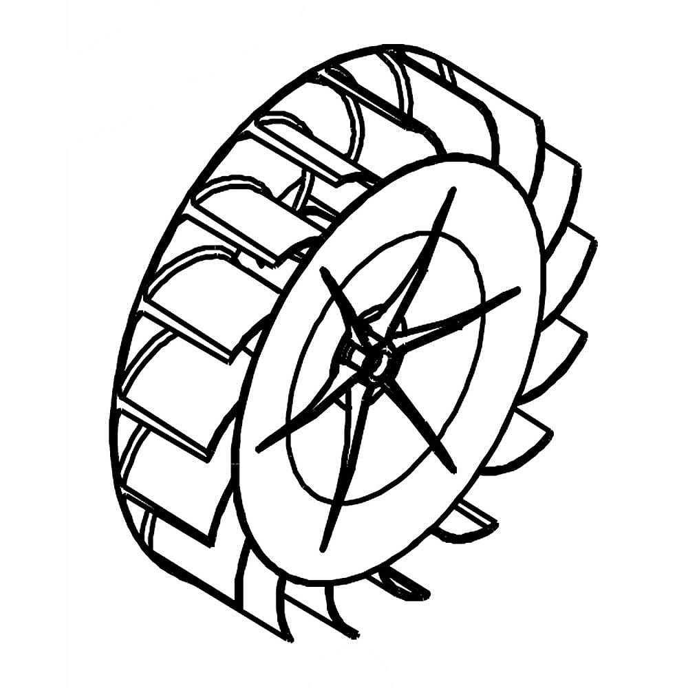 Part #ww01F01162, Fisher & Paykel Blower Wheel