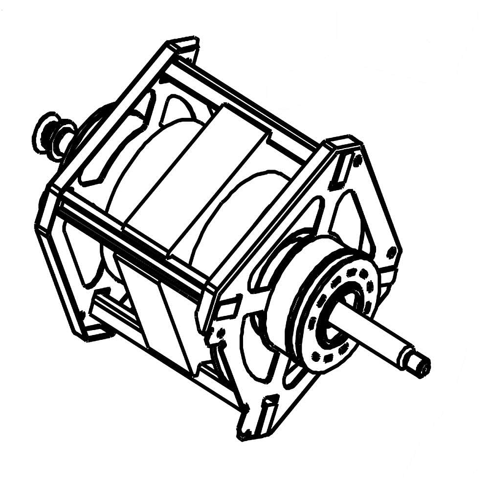 Part #ww02F00015, Fisher & Paykel Motor With Pulley