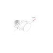 Danby Dryer Door Outer Frame for Danby SCD5505W - Part 607631