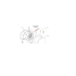 Danby Dryer Door Frame for Danby SCD5505W - Part 660222