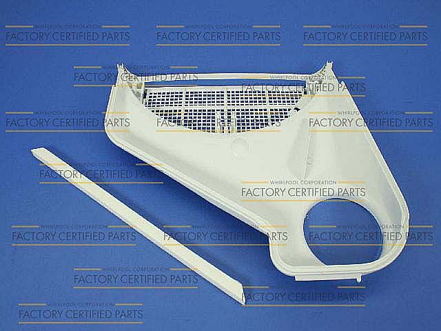 Part #12001324, Dryer Lint Screen Housing (Replaces 31001279, 31001280, 31001502, 31001541, 53-0100, 53-0203, 53-0917, / 21.69 x 3.19 x 21.63