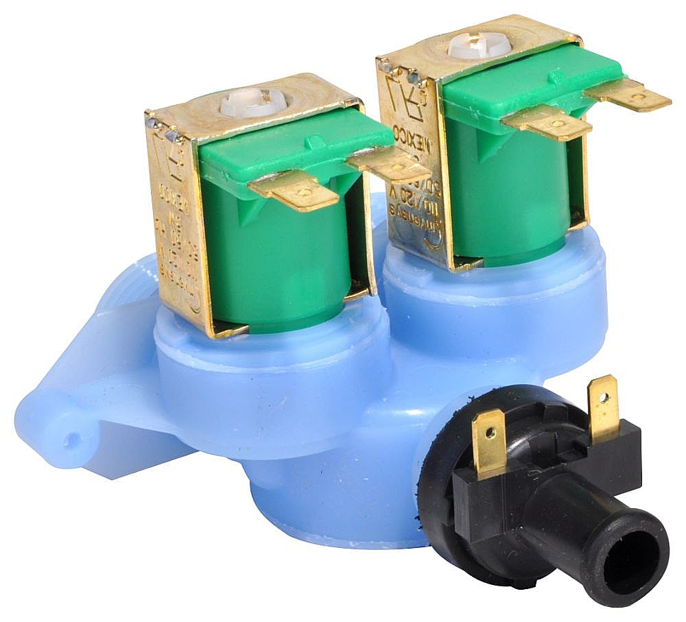 Part #12002158, Washer Water Inlet Valve With Thermistor / 4.75 x 4.25 x 5.75
