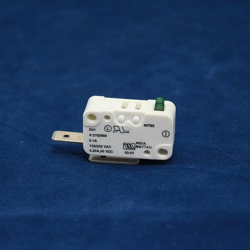 Part #wp22002162, Washer Door Lock Switch / 1.50 x 1.87 x 1.50