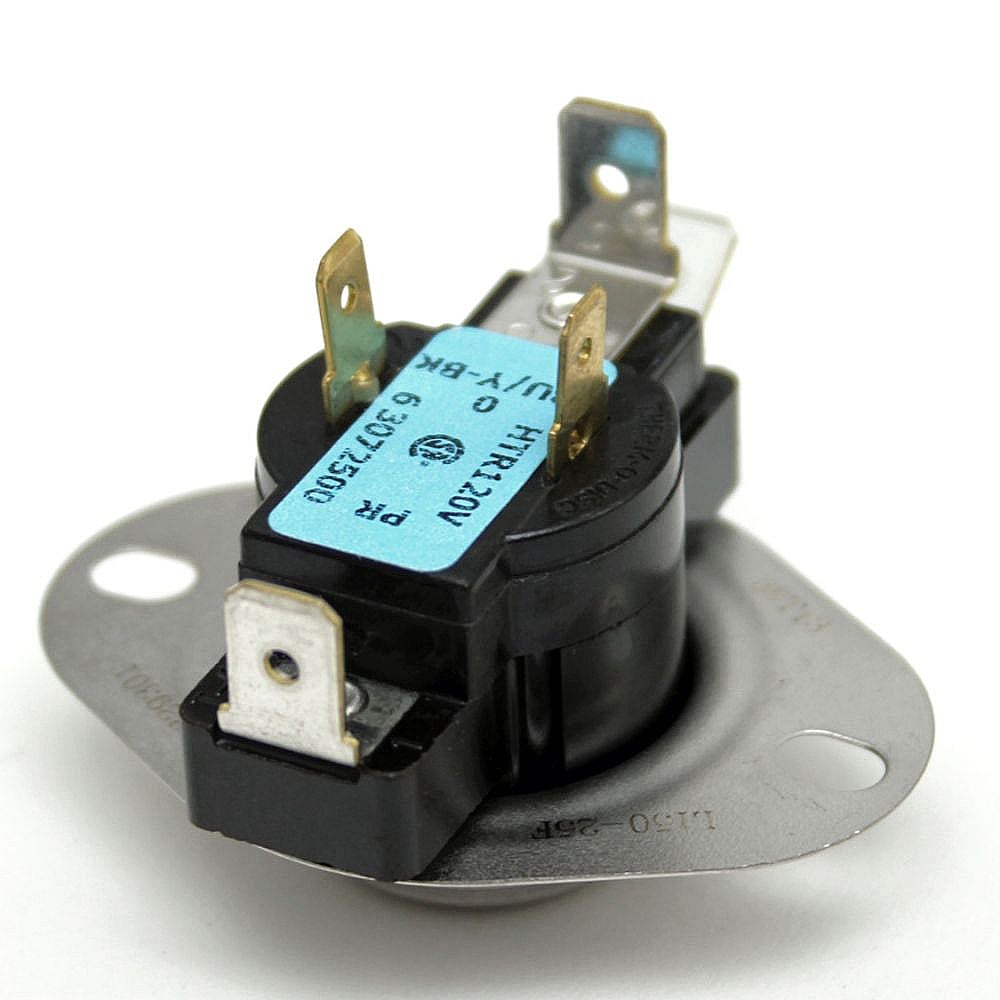 Part #wp307250, Dryer Operating Thermostat (Replaces 307250) / 2.00 x 2.00 x 1.37