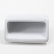 Dryer Door Handle (white) for Maytag LDG9814AAE - Part 33001241