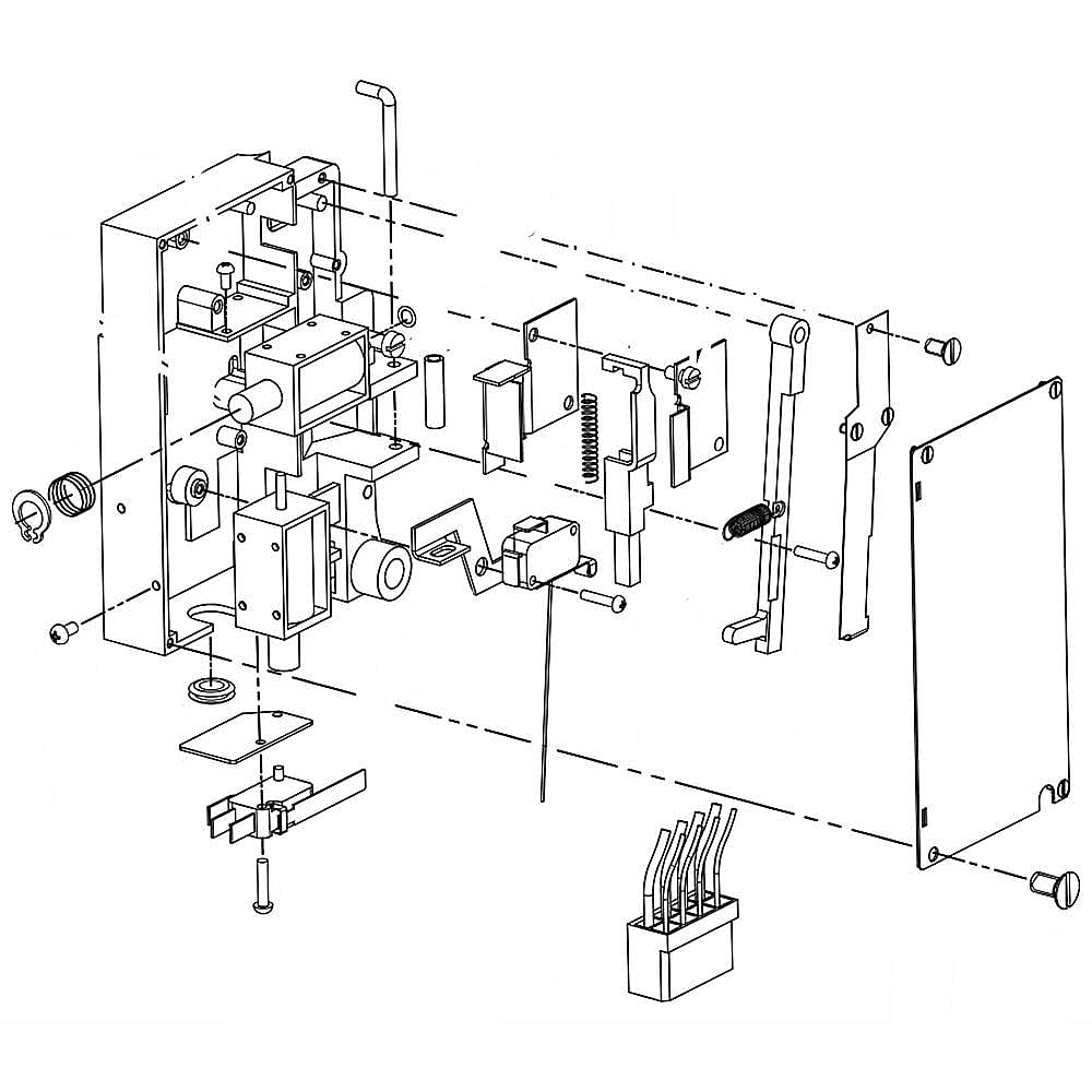 Commercial Washer Door Lock Assembly