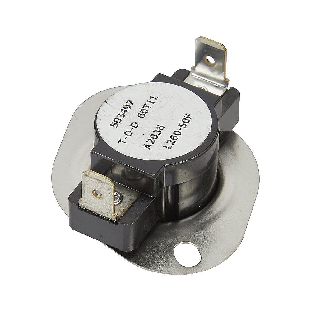 Part #wp35001092, Dryer Operating Thermostat (Replaces 35001092) / 2.00 x 1.62 x 1.00