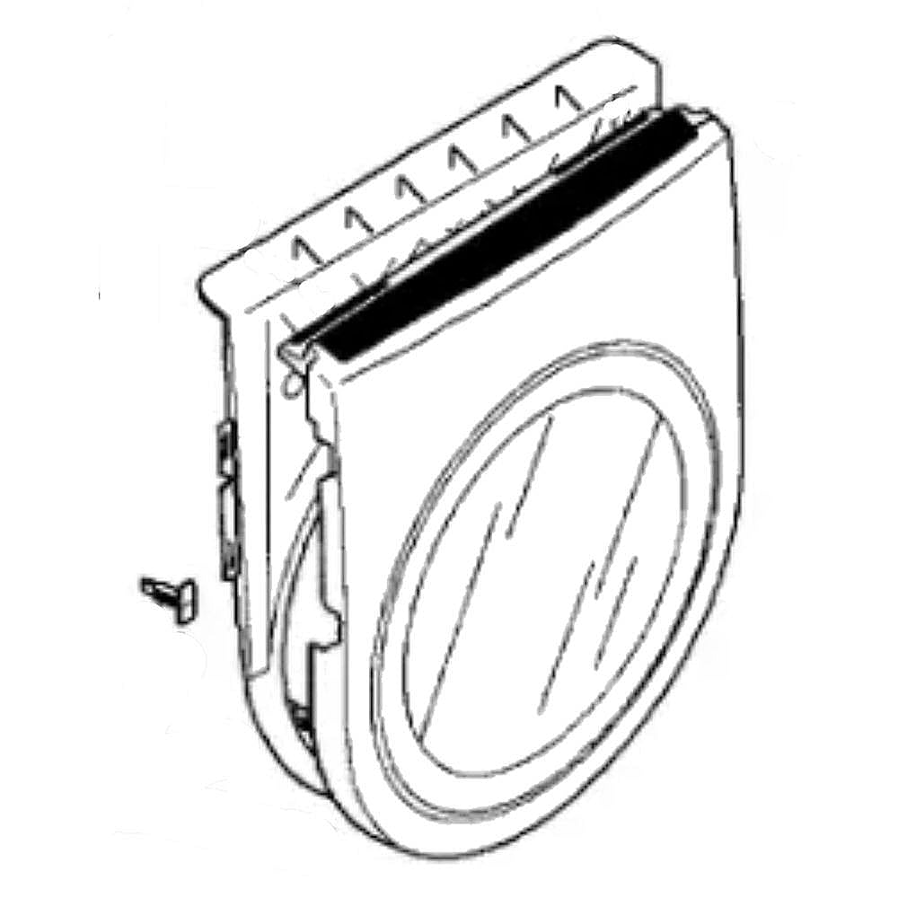 Part #00249108, Dryer Door Assembly / 21.50 x 3.00 x 2.00