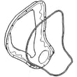 Hood for Bosch WTB86202UC/02 - Part 00475305