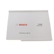 Door for Bosch WFMC220RUC/16 - Part 00660725