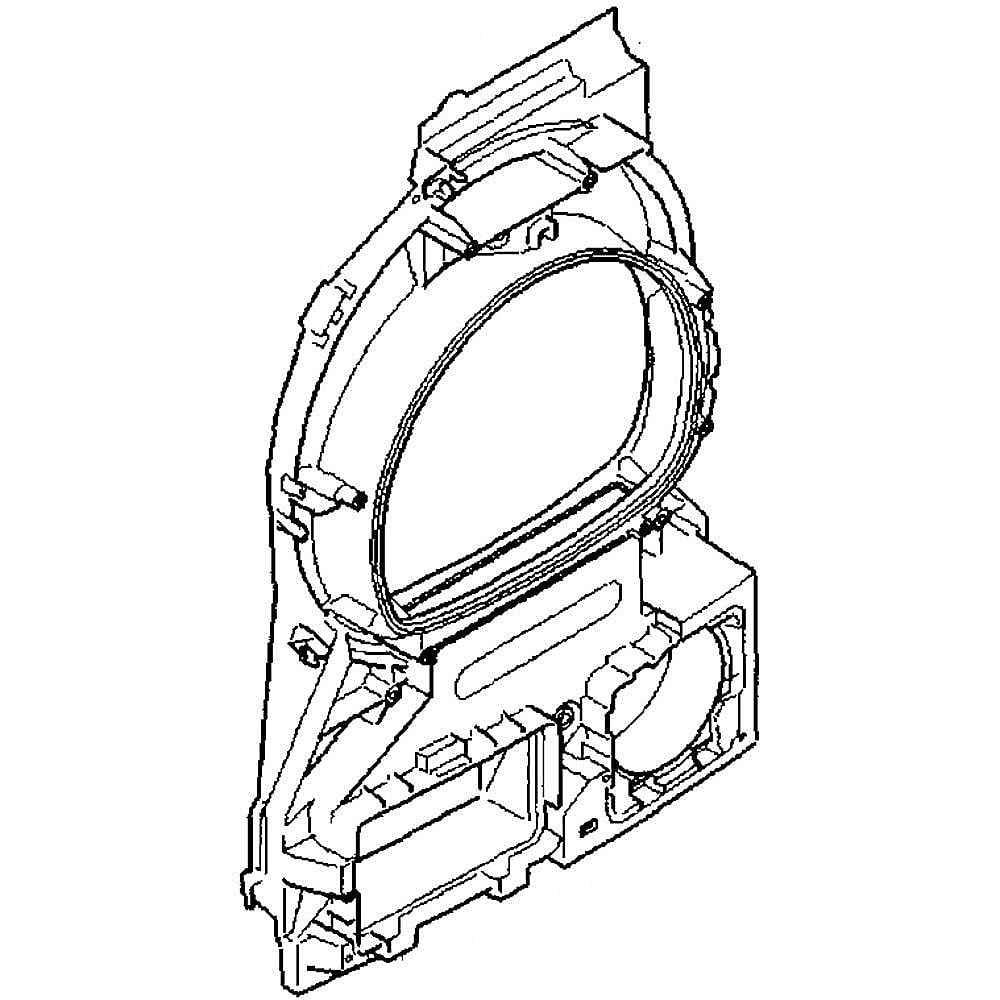 Part #00714418, Dryer Front Bulkhead