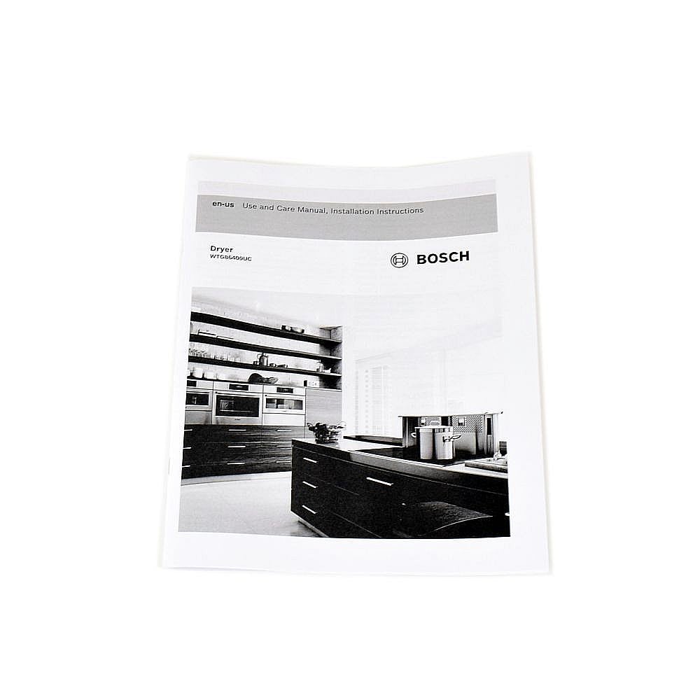 Part #18013625, Owners Manual / 12.00 x 8.75 x 0.25