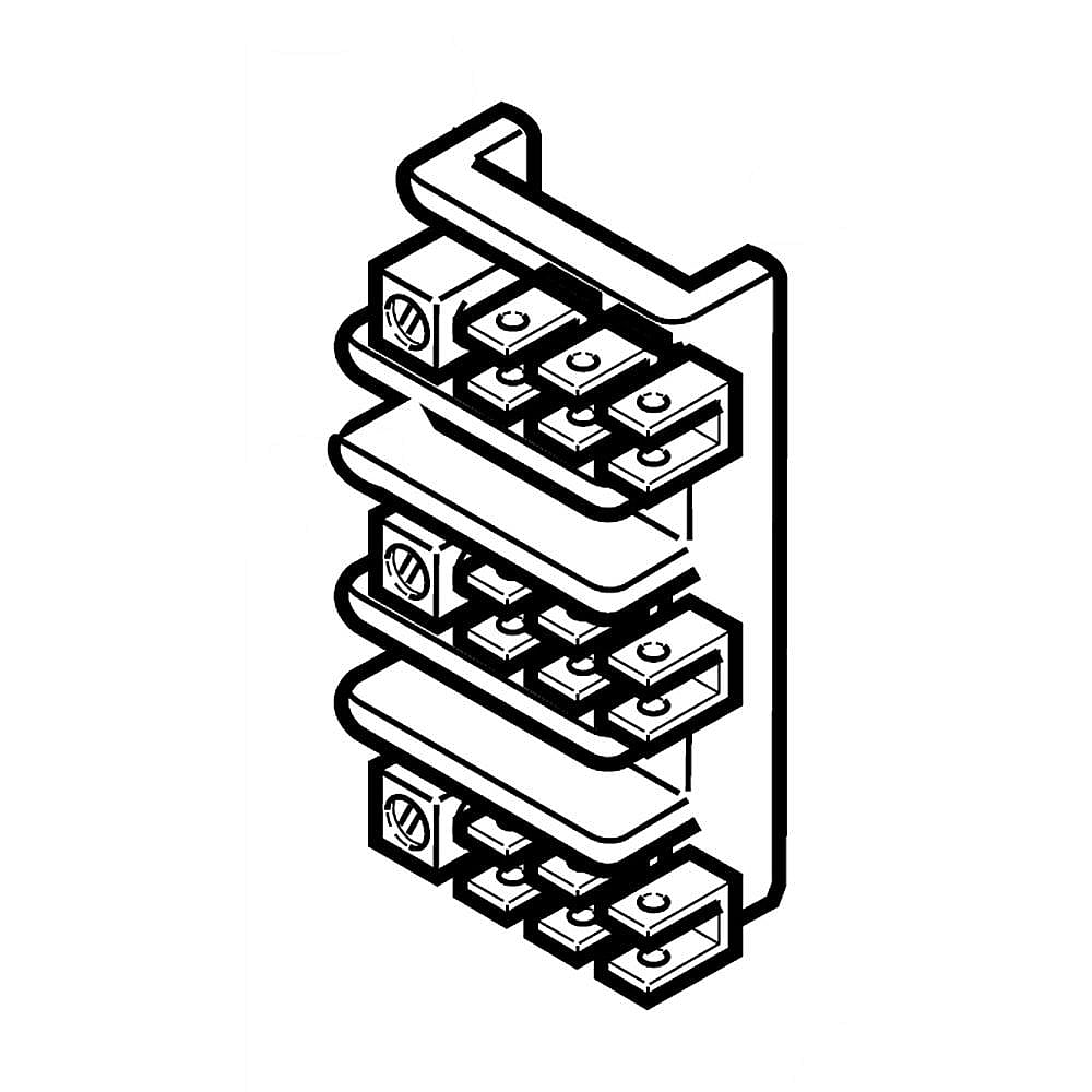 Speed Queen Part #430642, Block-Terminal-240V