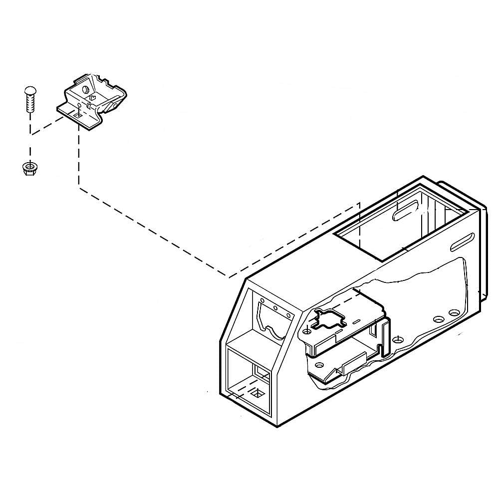 Speed Queen Part #524P3L, Metercase&funnel