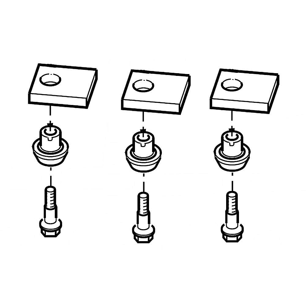 Speed Queen Part #548P3, Brake Pad