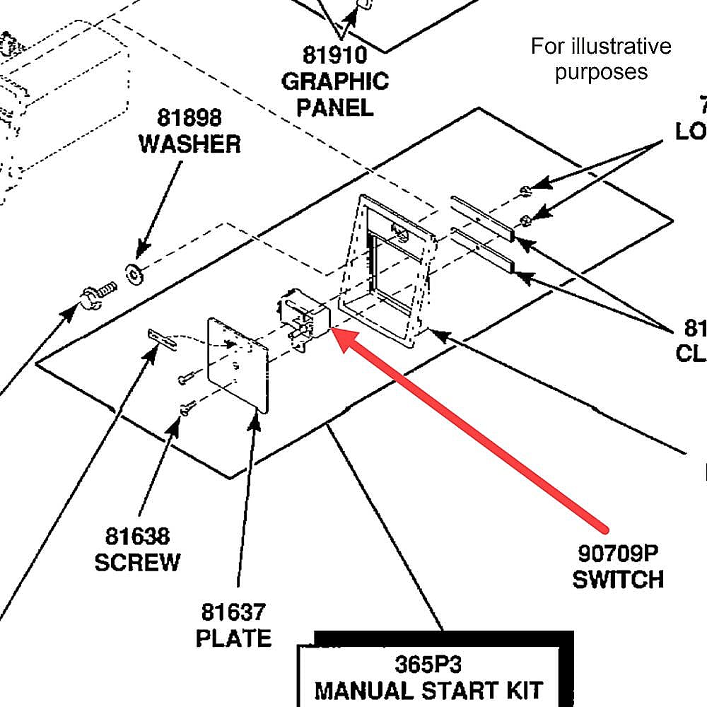 Part #90709P, Speed Queen Relay