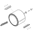 Tub Assy,dru for LG DLHC1455W/00 - Part 3045EL1003Y
