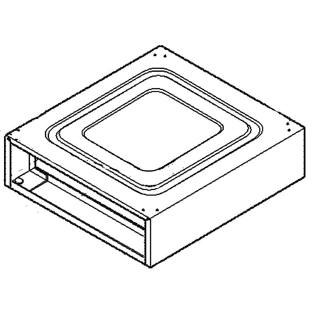Part #3071Er0007T, Kenmore Washer Door Outer Frame