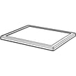 Dryer Top Panel for LG DLE5977WM - Part 3457ER1006D