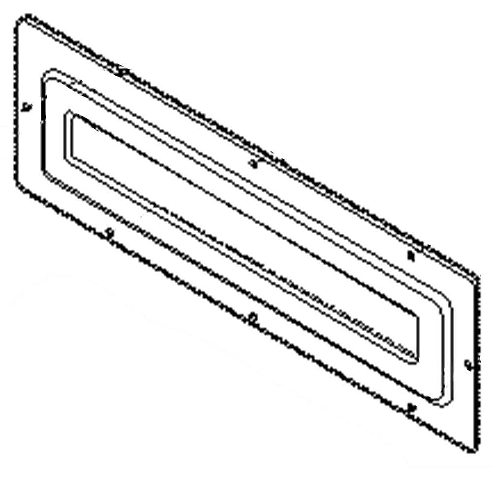 Part #3550Er0035A, Laundry Appliance Pedestal Cabinet Back Panel