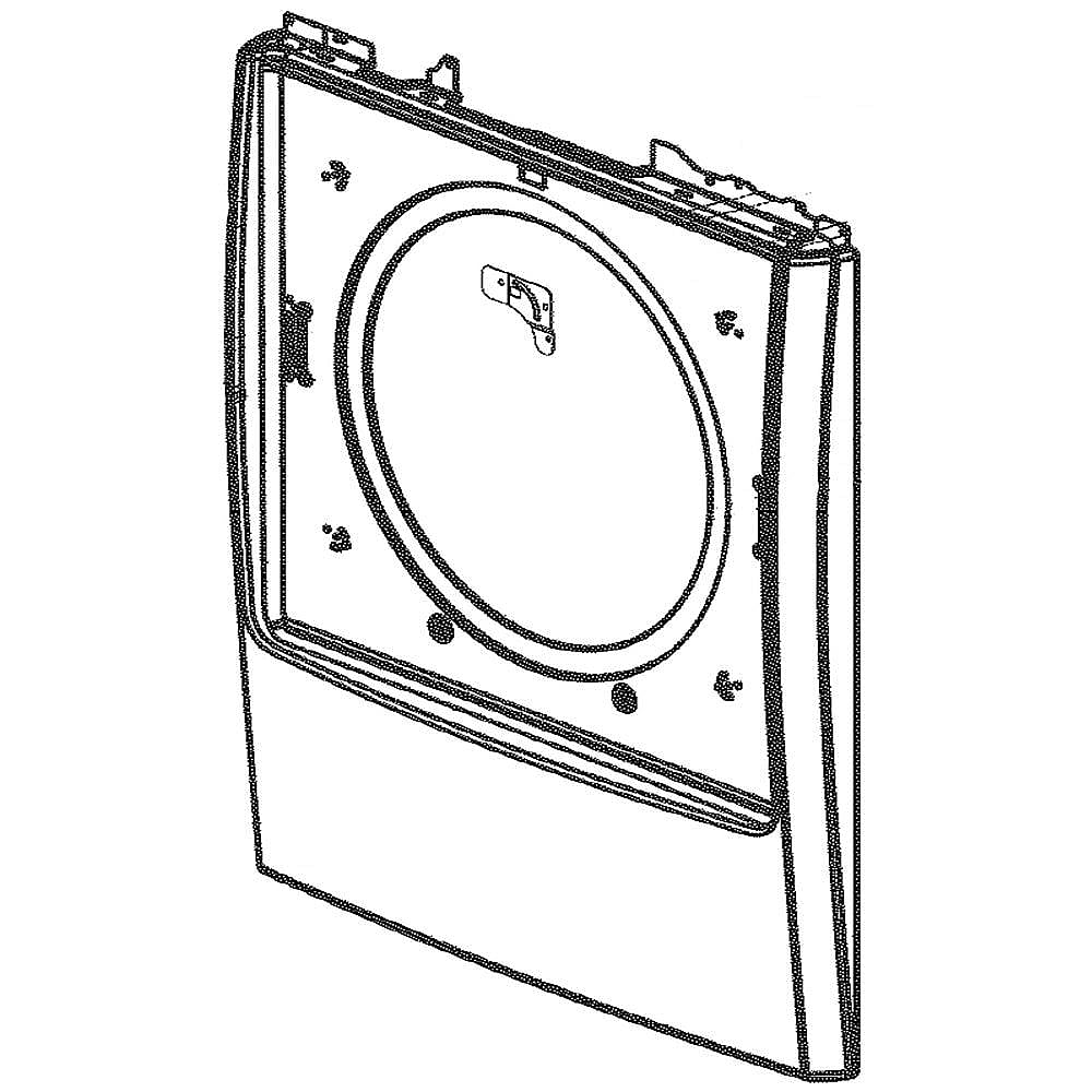 Part #3551El0006W, Dryer Front Panel