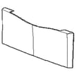 Kenmore Laundry Appliance Pedestal Drawer Front Panel Assembly for Kenmore 79651022900 - Part 3551ER0017W
