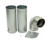 Kenmore Dryer Side Or Bottom Exhaust Vent Kit 3911EZ9131X