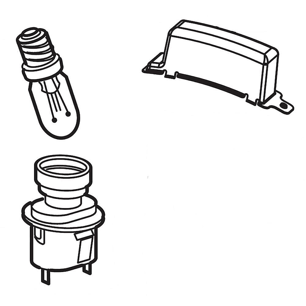 Dryer Drum Light Assembly