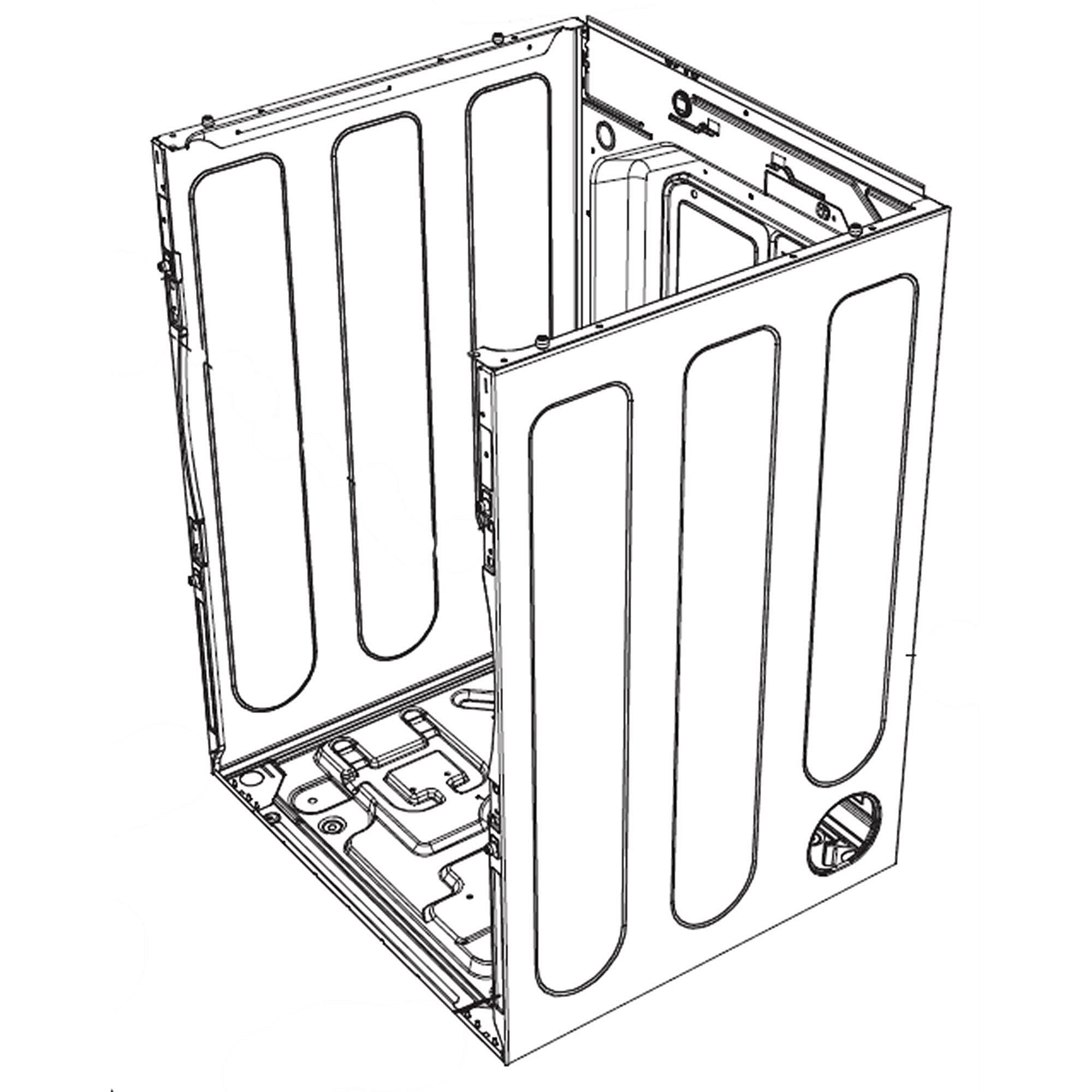 Part #abj34640621, Lg Cabinet Asse