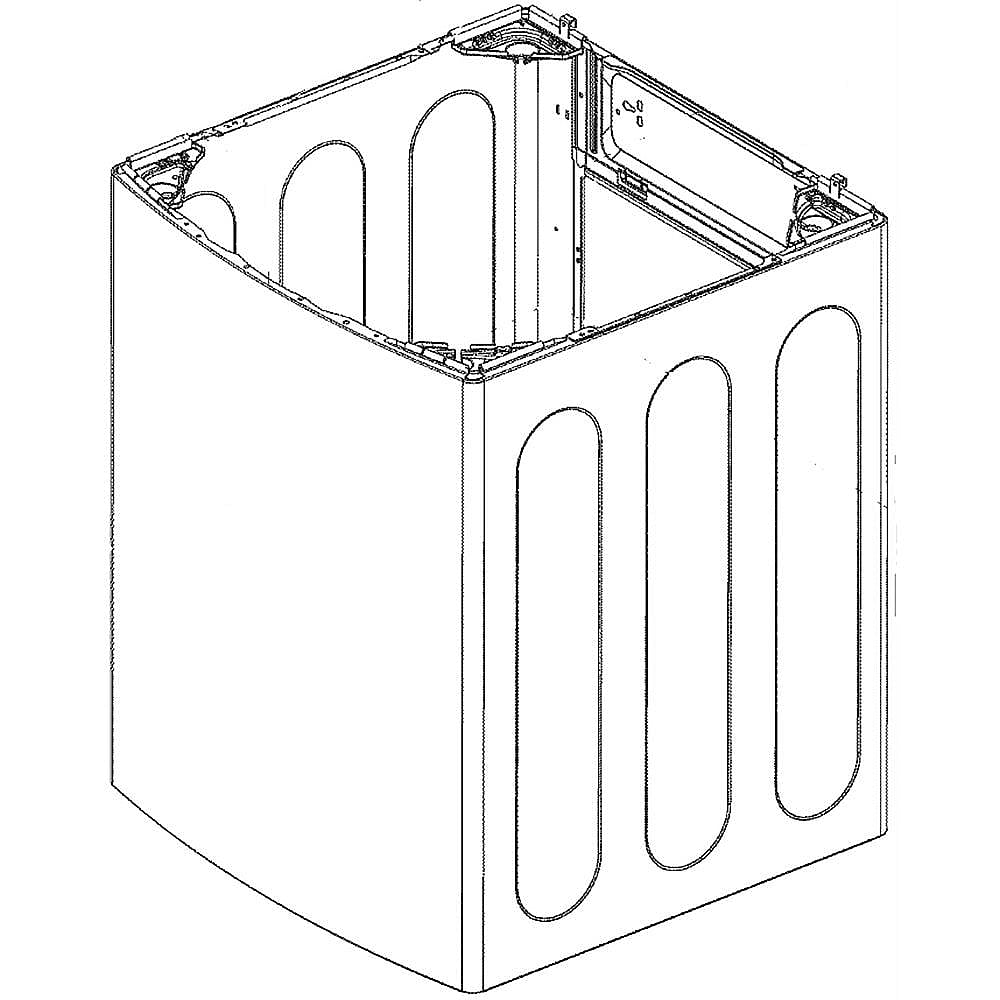 Part #abj72919615, Lg Cabinet Assembly