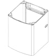 Lg Cabinet Assembly for LG WT1001CW - Part ABJ73828104